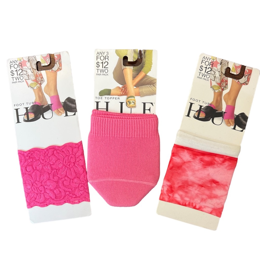 Lot of 3 Y2K Hue foot accessories